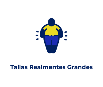 Tallas realmente grandes